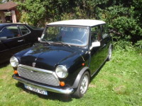 Austin mini noire (1959-2000)(Jarrie, France, 2016) (2)